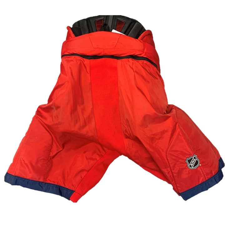 CCM HP45X - Pantalon de hockey NHL Pro Stock d'occasion (rouge/bleu marine)